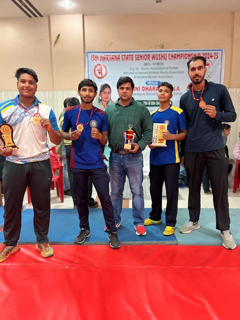 Haryana State Senior Wushu Champions