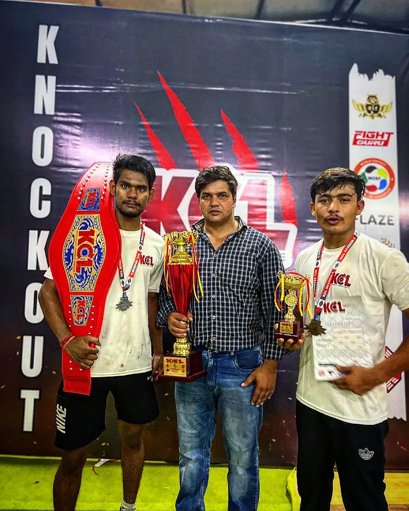 KCL Knockout Combat League Title Belt